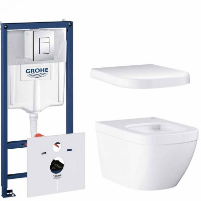 Готовый набор для туалета GROHE Euro Ceramic